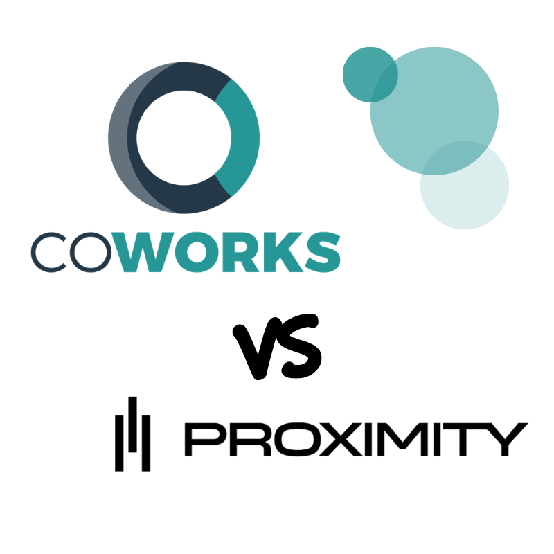 How Coworks software compares to Proximity for coworking space management
